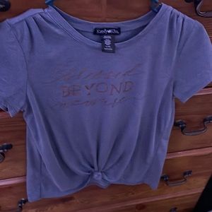 Grey shirt for girls